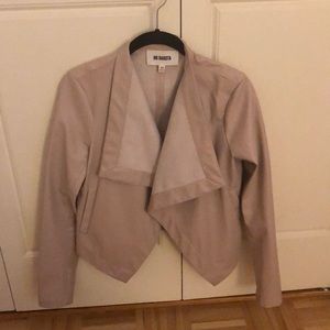 BB Dakota blush leather jacket